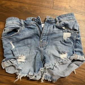 Jean shorts